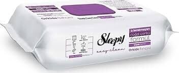 Sleepy Easy Clean 100 lü Orkide Bahçesi Yüzey Temizlik Havlusu