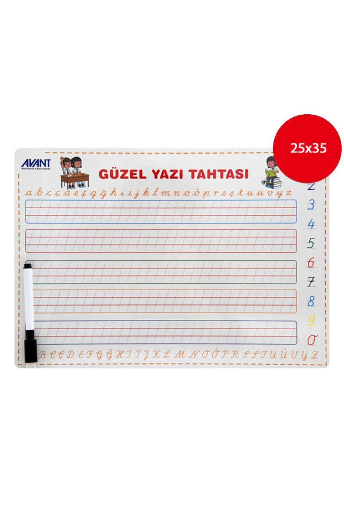 AVANT 25X35 ÇİFT TARAFLI GÜZEL YAZI TAHTASI