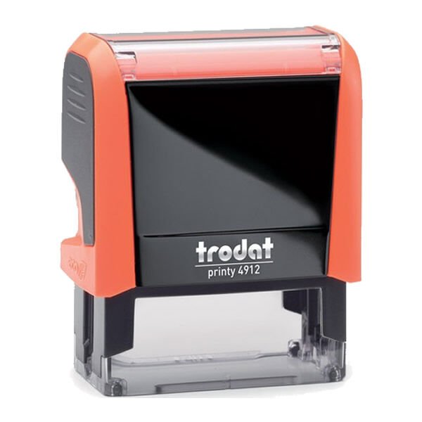 Trodat 4912 P4 Neon Turuncu Gövde Kaşe Boş Kaşe