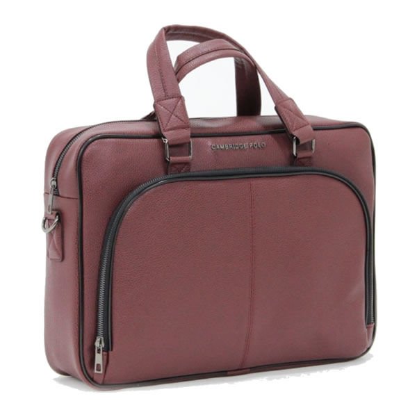 Cambridge Polo Plevr50023 Bordo Evrak Çantası