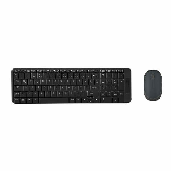 Everest KM-220 Siyah Q Kablosuz Multimedya Klavye & Mouse Seti