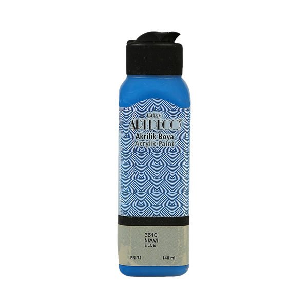 Artdeco 3610 140 ml Mavi Akrilik Boya