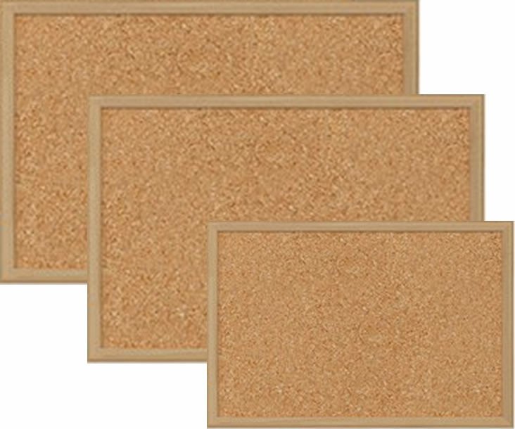 AVANT 45X60 AHŞAP ÇERÇEVELİ MANTAR PANO