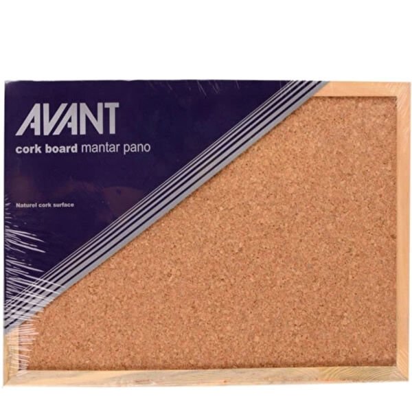 AVANT 45X60 MDF ÇERÇEVELİ MANTAR PANO