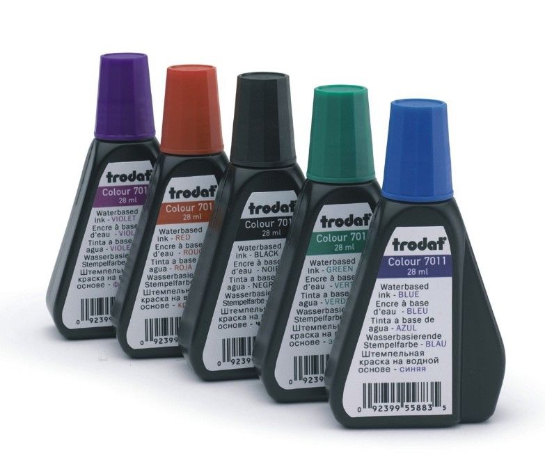 TRODAT 28 ML SİYAH STAMPA MÜREKKEBİ