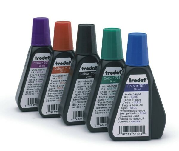 Trodat 28 ml Kırmızı stampa Mürekkebi