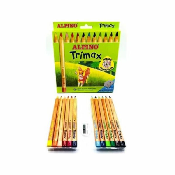Alpino AL-113 12 li Trimax Jumbo Kuru Boya Kalemi