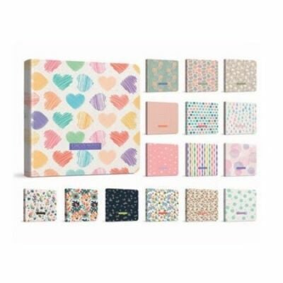 Gıpta Circus Notes 15x15 120 Yaprak Çizgisiz İp Dikişli Sert Kapak Bloknot