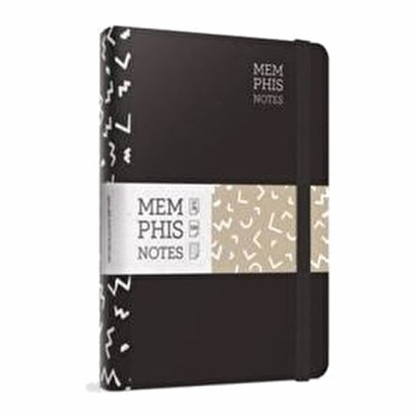 Gıpta Memphis Notes 17x24 120 Yaprak Noktalı İplik Dikişli Sert Kapaklı Defter