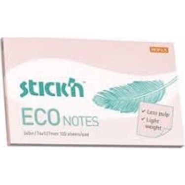 GIPTA STİCKN 76 X 127 100 YAPRAK PASTEL PEMBE NOT KAĞIDI