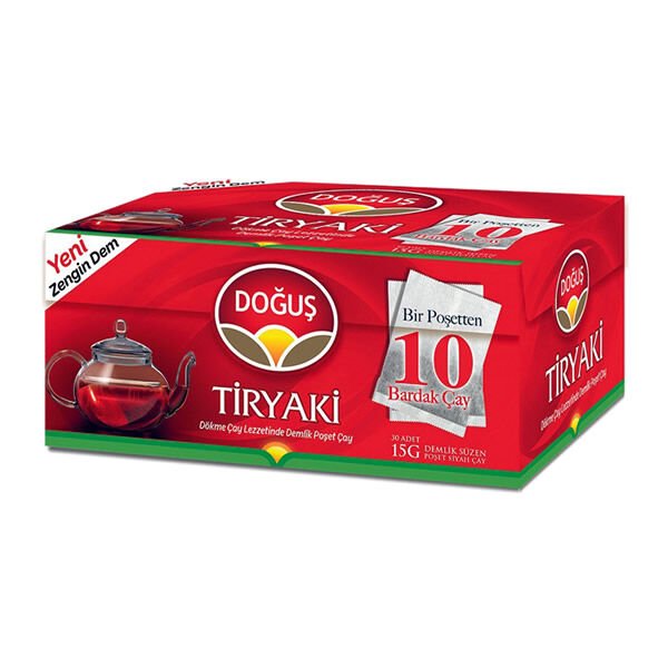 Doğuş Karadeniz Tiryaki 30 lu Demlik Poşet Çay