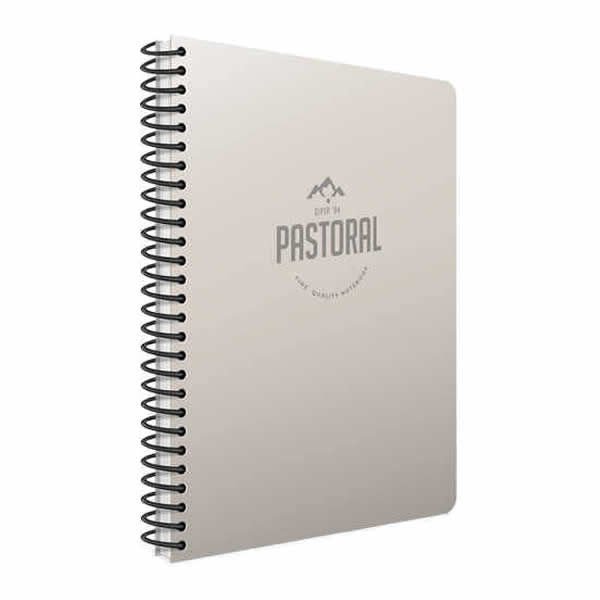 Gıpta Pastoral A6 80 Yaprak Çizgili Spiralli Plastik Kapaklı Defter