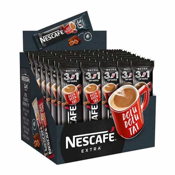 NESCAFE 3 Ü 1 ARADA 48 Lİ BOL KAHVE HAZIR KAHVE