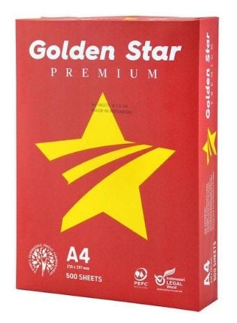 Golden Star A4 80 gr 2500 Yaprak 5'li Paket Fotokopi Kağıdı