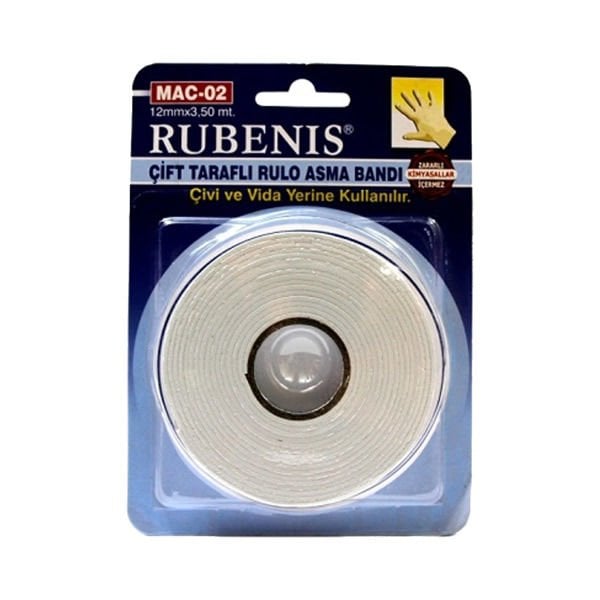 Rubenis Mac-02 12X3,5mt Çift Taraflı Asma Bandı
