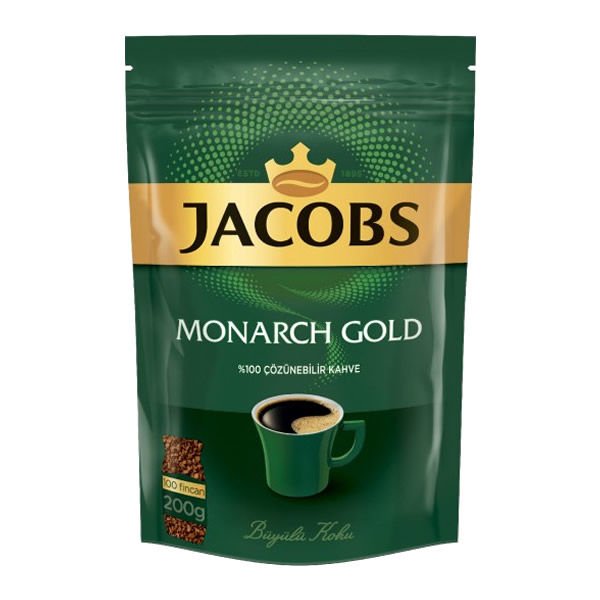 JACOBS MONARCH 200 GR GOLD KAHVE