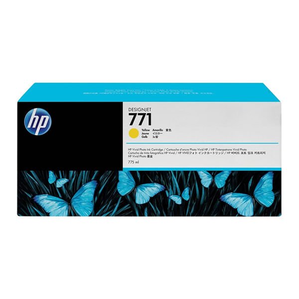HP B6Y10A 771C SARI KARTUŞ MÜREKKEBİ