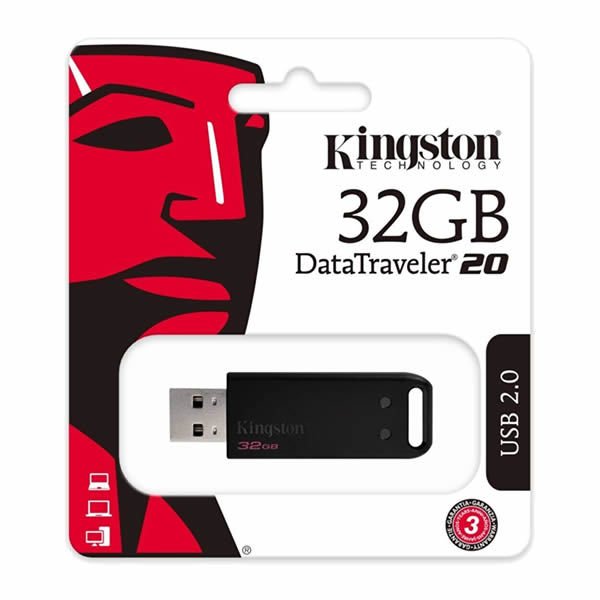 Kingston DT20 64 GB Usb 2.0 PlastikUsb Bellek