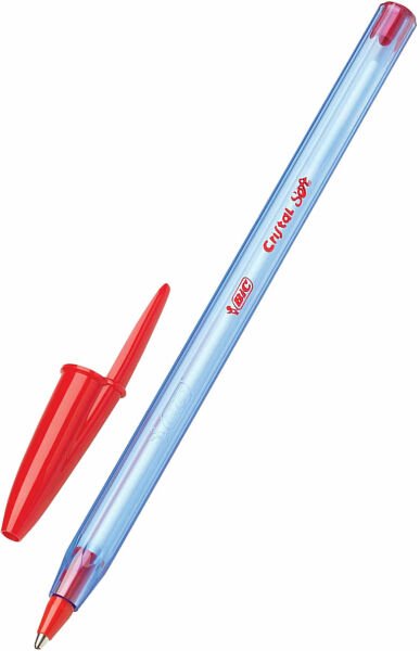 Bic 918520 Cristal Soft Kırmızı Tükenmez Kalem