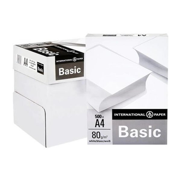 Basic A4 500 lü 5 Paket 80 gr Fotokopi Kağıdı