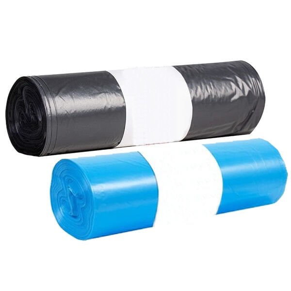 Ofisostim 80x110 400 gr 20 li Endüstriyel Jumbo Siyah Mavi Çöp Poşeti