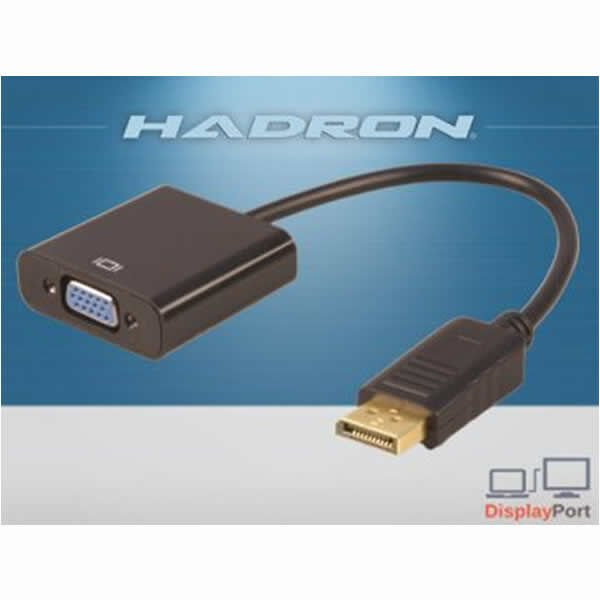 HADRON HD-4454 DİSPLAY PORT DİŞİ TO VGA DÖNÜŞTÜRÜCÜ