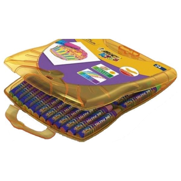 Bic 940759 24 lü Sert Plastik Kutulu Yağlı Pastel Boya