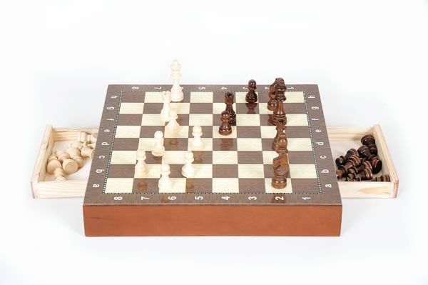 Eser Polyester Çekmeceli Satranç Takımı