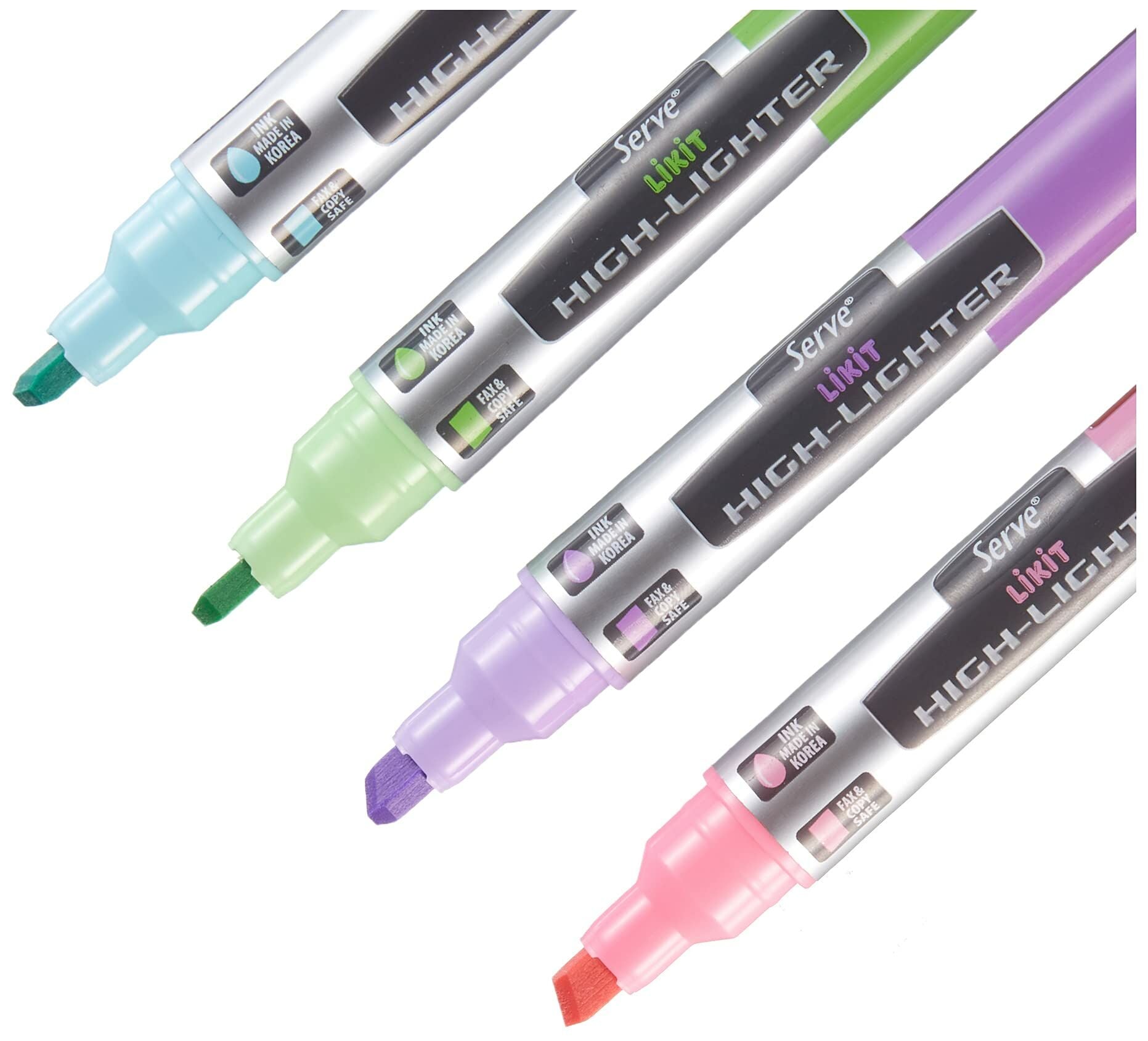 SERVE LKTFPP PASTEL PEMBE LİKİT FOSFORLU KALEM