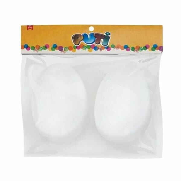 Puti 4919 2 li 10 cm Köpük Yumurta