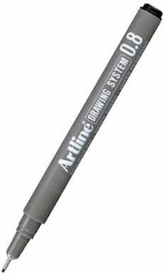 Artline 0,8 mm Mavi Çizim Kalemi