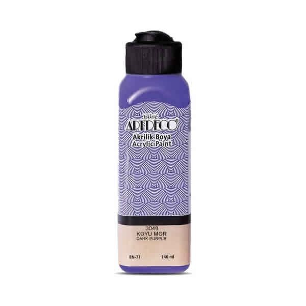 Artdeco 3048 140 ml Koyu Mor Akrilik Boya