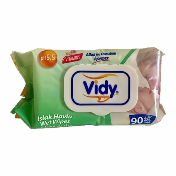 Vidy Baby 90x24 Islak Mendil
