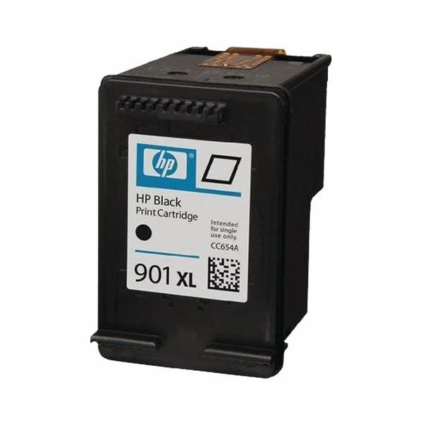HP CC654A 901XL SİYAH KARTUŞ MÜREKKEBİ