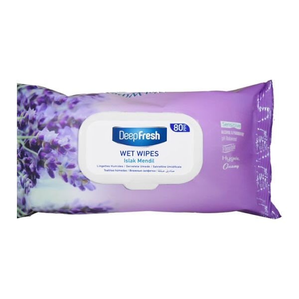 Deepfresh H219 Lavanta Kokulu 100 lü Islak Mendil