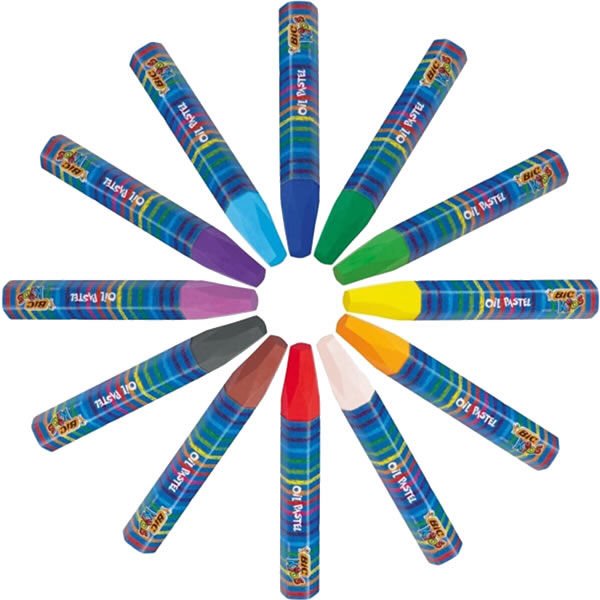 Bic 926446 12 li Yağlı Pastel Boya
