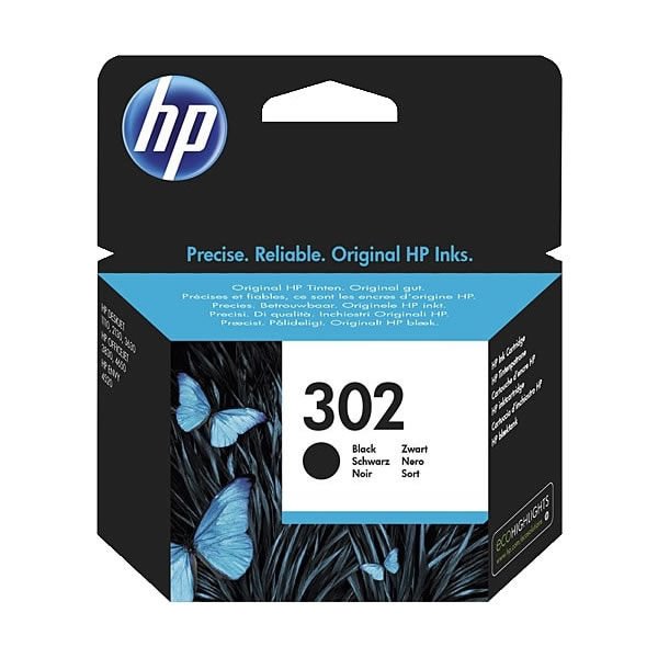 Hp F6U66AE 302 Siyah Kartuş Mürekkebi