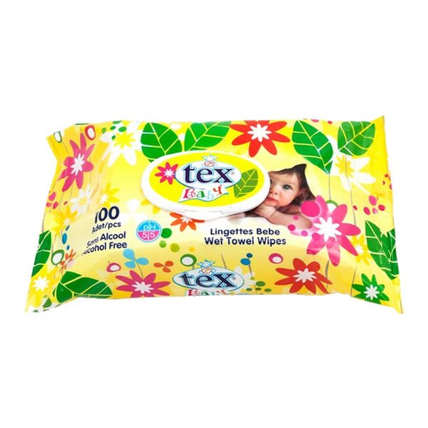 Tex Baby 100 lü Islak Mendil