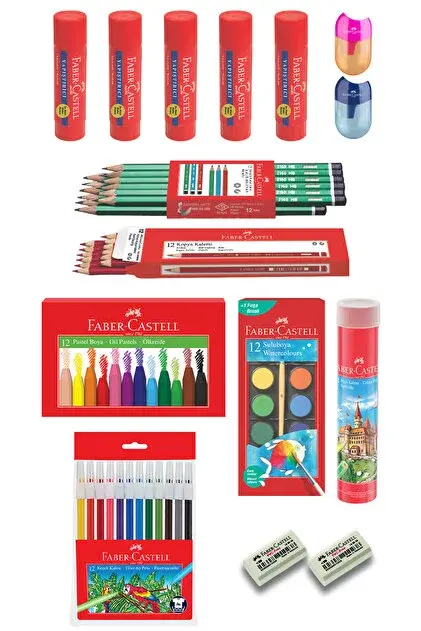 Faber-Castell Okula Dönüş Boyama Seti