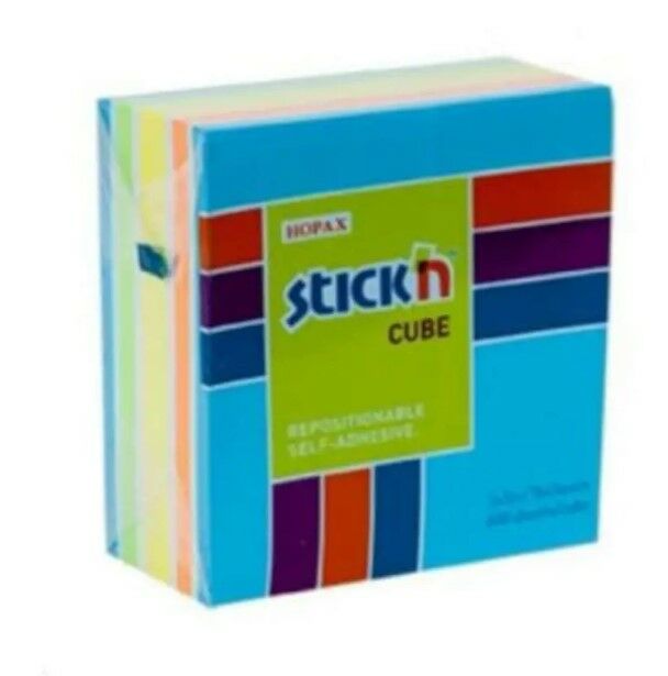 GIPTA STİCKN 76X76 400 YAPRAK MIX-B KÜP BLOK NOT KAĞIDI