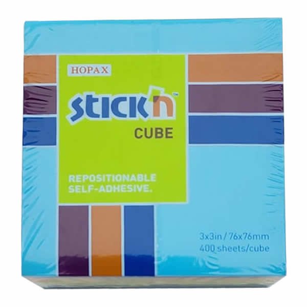 GIPTA STİCKN 76X76 400 YAPRAK MIX-B KÜP BLOK NOT KAĞIDI