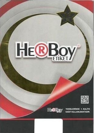 Herboy HB-1374 105mmX74mm Beyaz Lazer Etiket