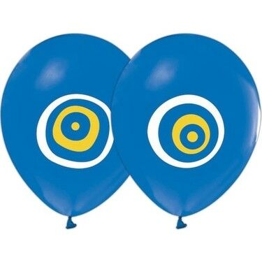 ATOM 100 LÜ BASKILI NAZAR BALON