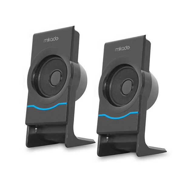 Mikado MD-1700BT USB-FM-SD 2+1 Siyah Destekli Hoparlör