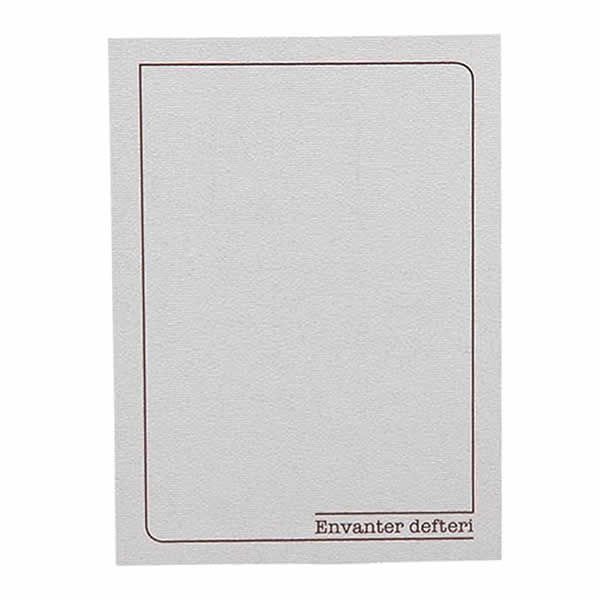 Bayındır BRD0160 16 Yaprak Envanter Defteri