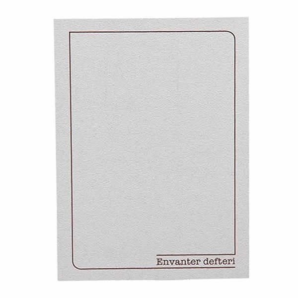 Bayındır BRD0160 16 Yaprak Envanter Defteri