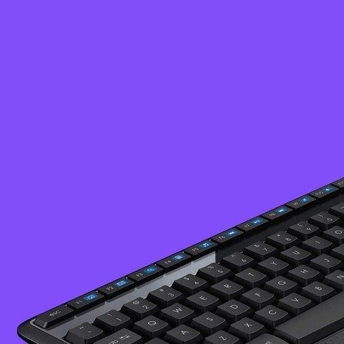 Logitech 920-006514 MK345 Siyah Q Kablosuz Klavye