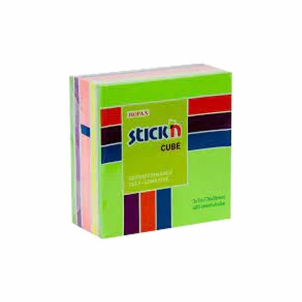 Gıpta Stickn 76x76 400 Yaprak 5 Renk Küp Not Kağıdı