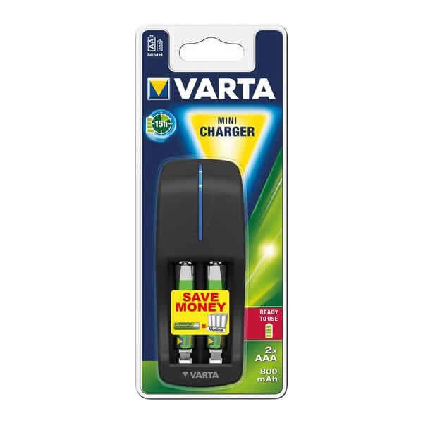 Varta Mini Charger EU 2xAAA 800mAh Pil Şarj Cihazı