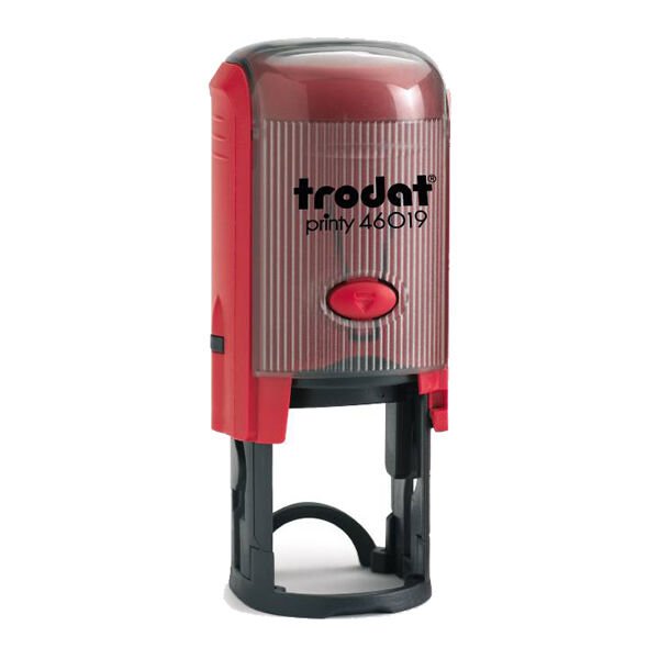 Trodat 46019 Kırmızı Gövde Yuvarlak Kaşe Boş Kaşe